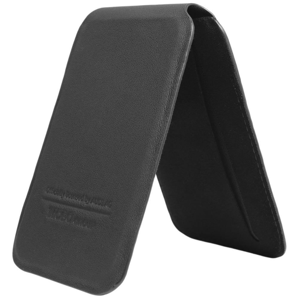 Audi Leather Wallet Card MagSafe magnetic with stand - black