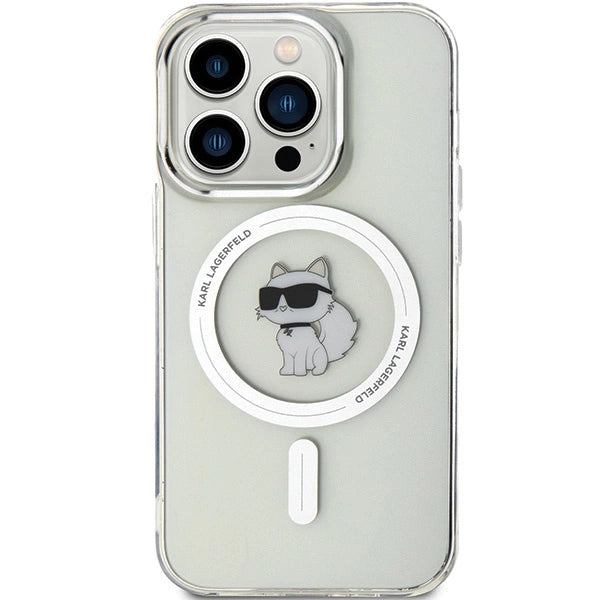 Karl Lagerfeld IML Choupette MagSafe case for iPhone 13 Pro Max - transparent