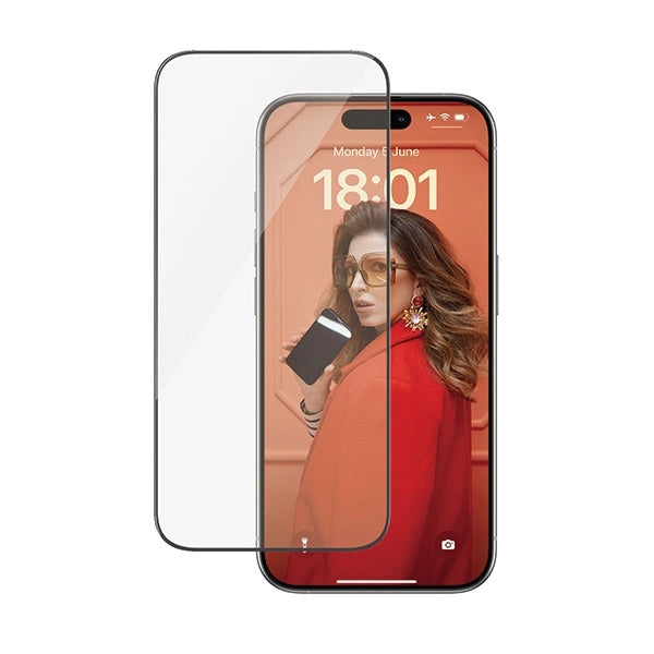 PanzerGlass Bundle 3in1 sæt gennemsigtigt etui + folie + kameraomslag til iPhone 15 Pro Max