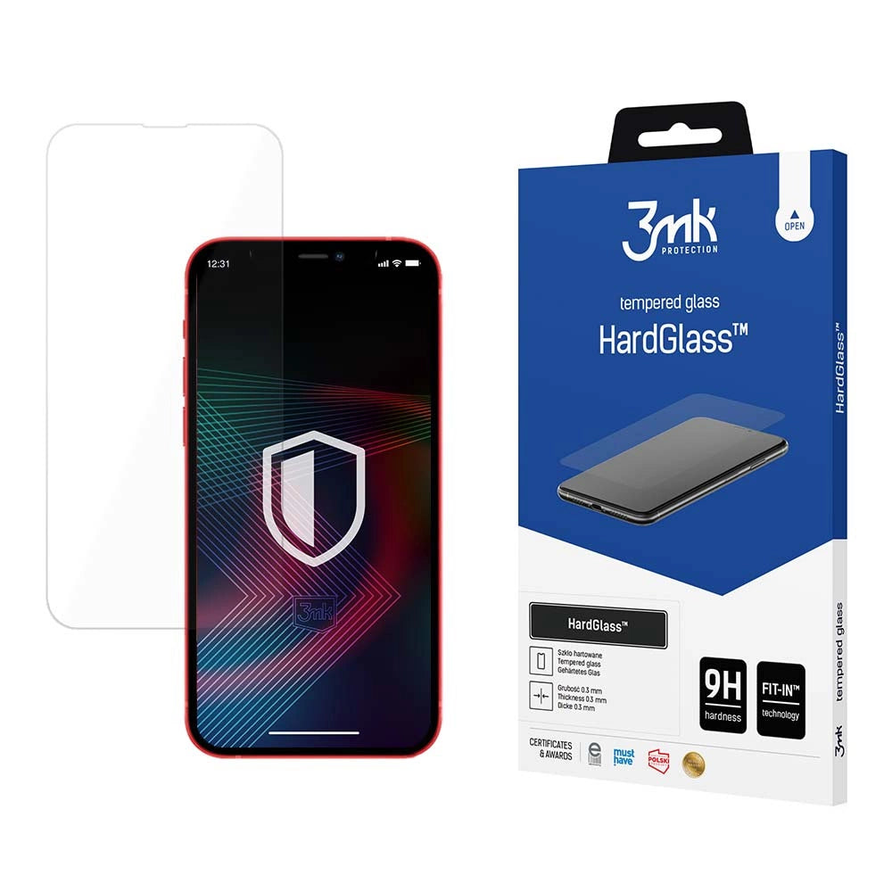 9H 3mk HardGlassTM glas til iPhone 13 Pro Max / 14 Plus