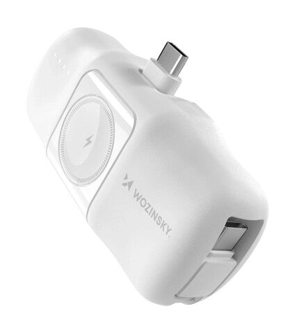 Wozinsky WF16-YCS 5000 mAh Trådløs opladning Hvid