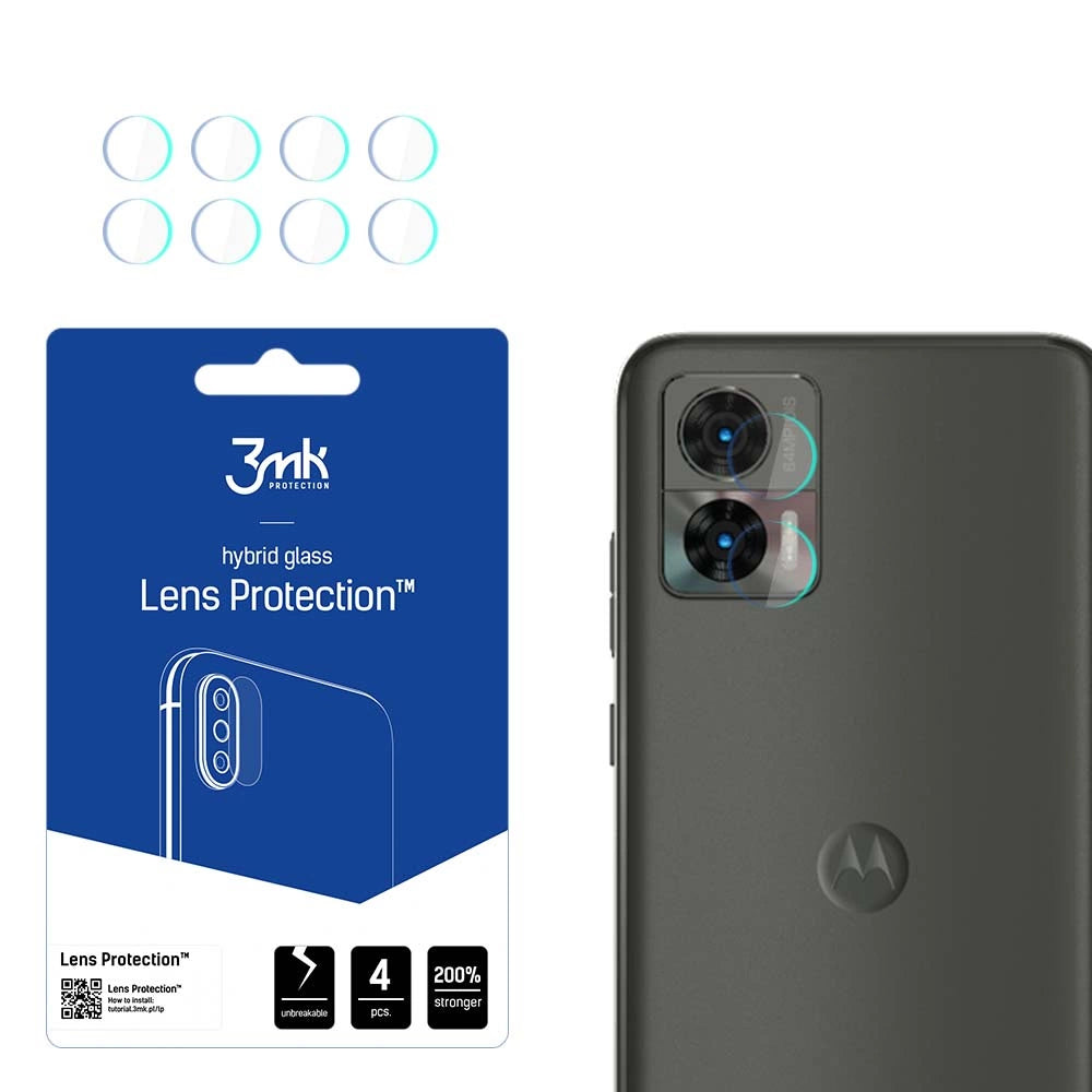 3mk Lens ProtectionTM hybrid kamera glas til Motorola Edge 30 Neo