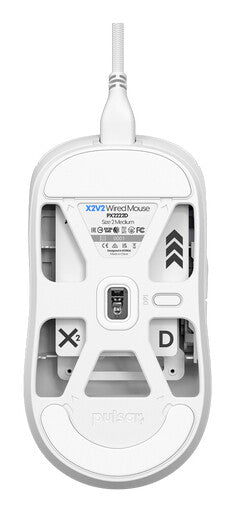 PULSAR X2 mus Spil Ambidextrous USB Type-A Mekanisk 26000 dpi