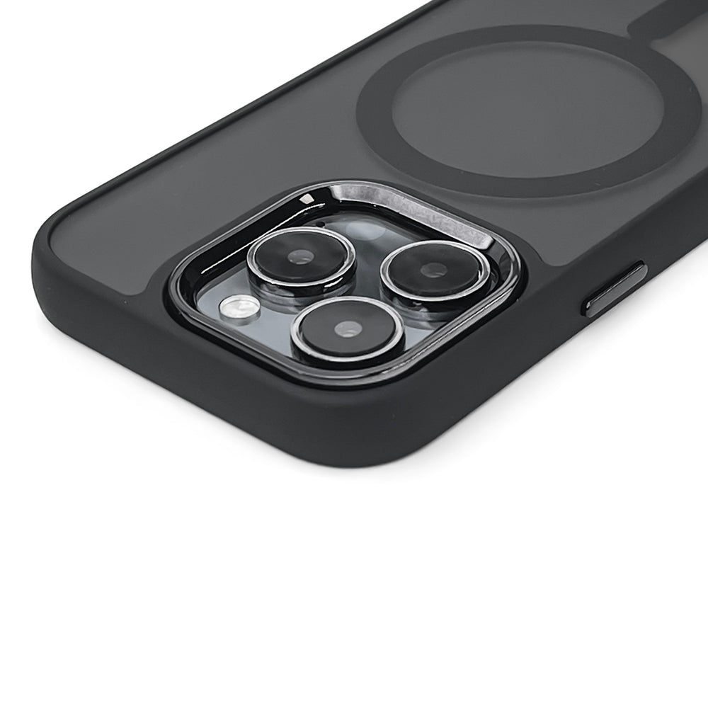 Magnetisk samling MagSafe iPhone 16 Pro Max Case - sort