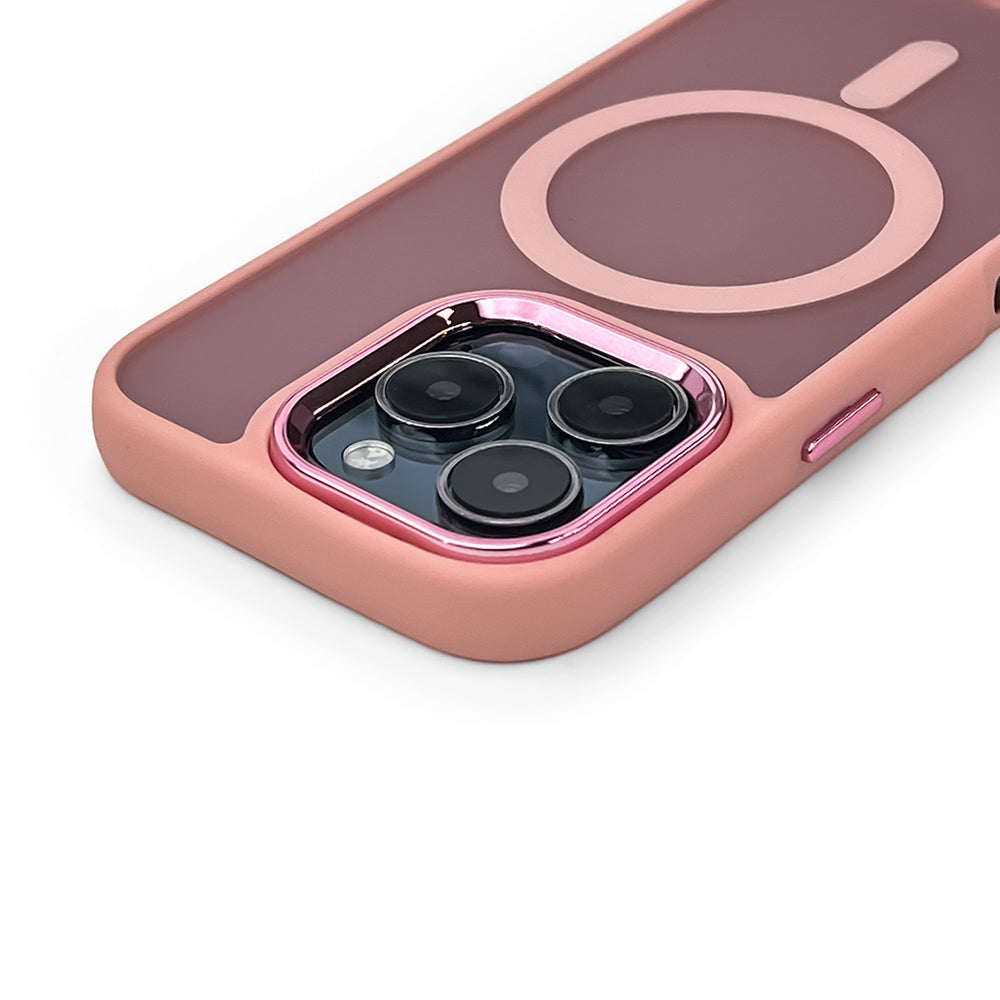 Magnetisk samling MagSafe iPhone 16 Pro Case - Pink