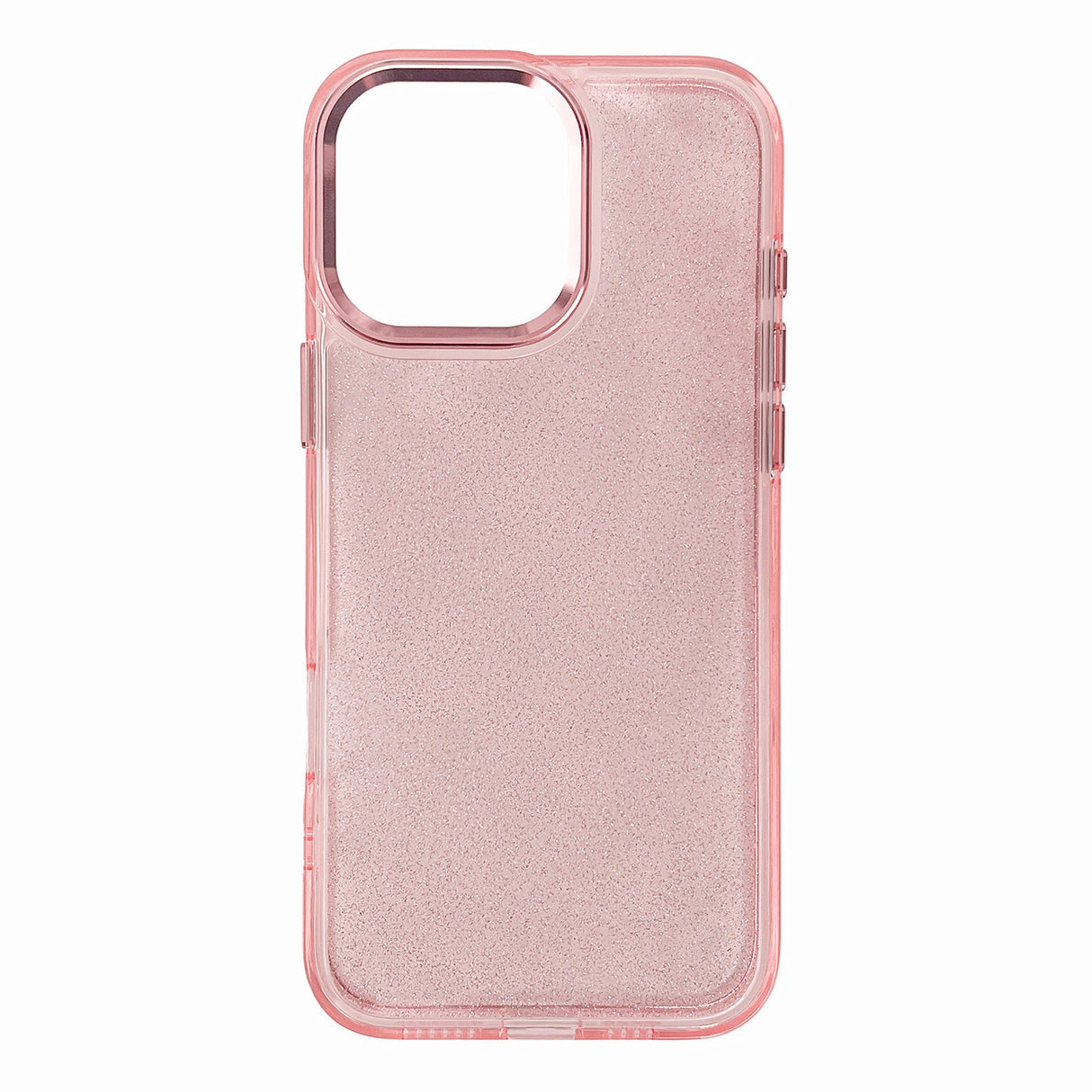 Glitter Case til iPhone 16 Pro Max - pink med glitter