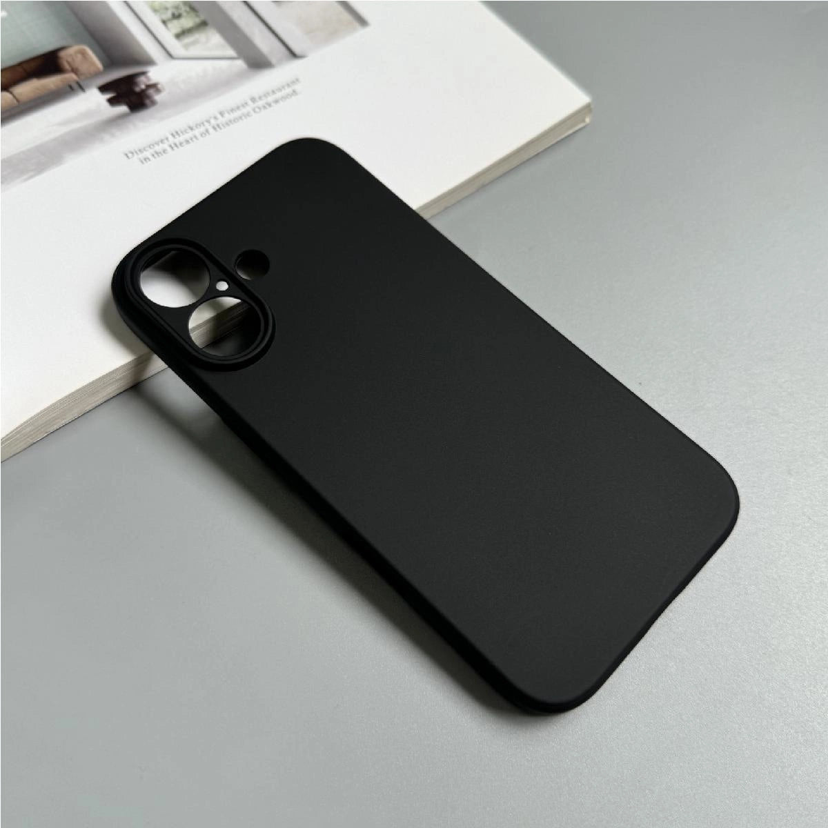 Soft Case til iPhone 16 - sort
