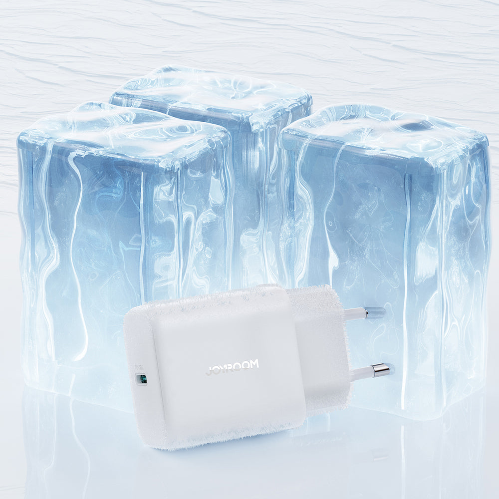 Joyroom JR-TCF24 USB-C PD 30W QC SFC hvid + 1m USB-C kabel