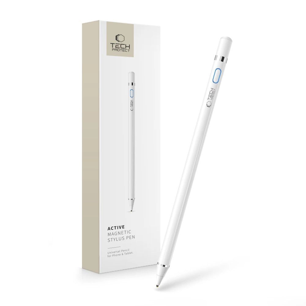 Tech-Protect Active Stylus Active - hvid