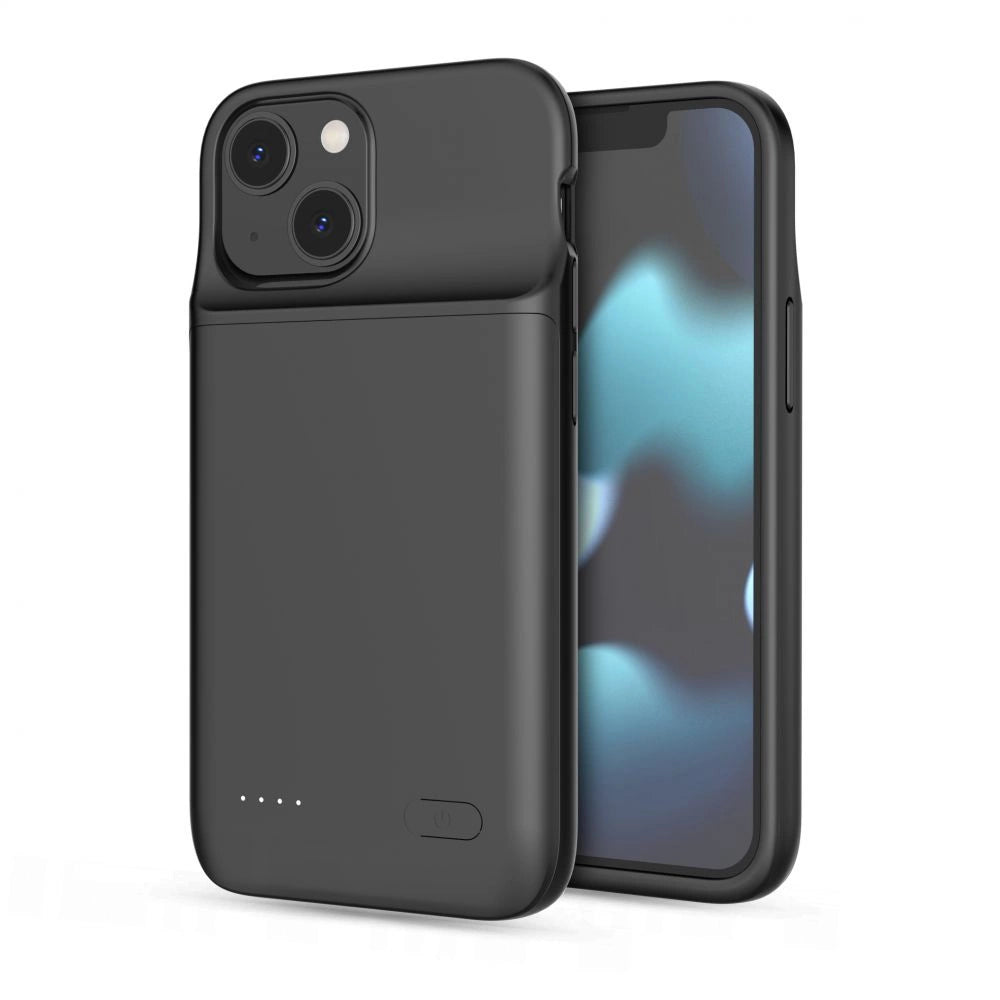 Tech-Protect PowerCase til iPhone 12 mini / 13 mini med 4700mAh powerbank - sort