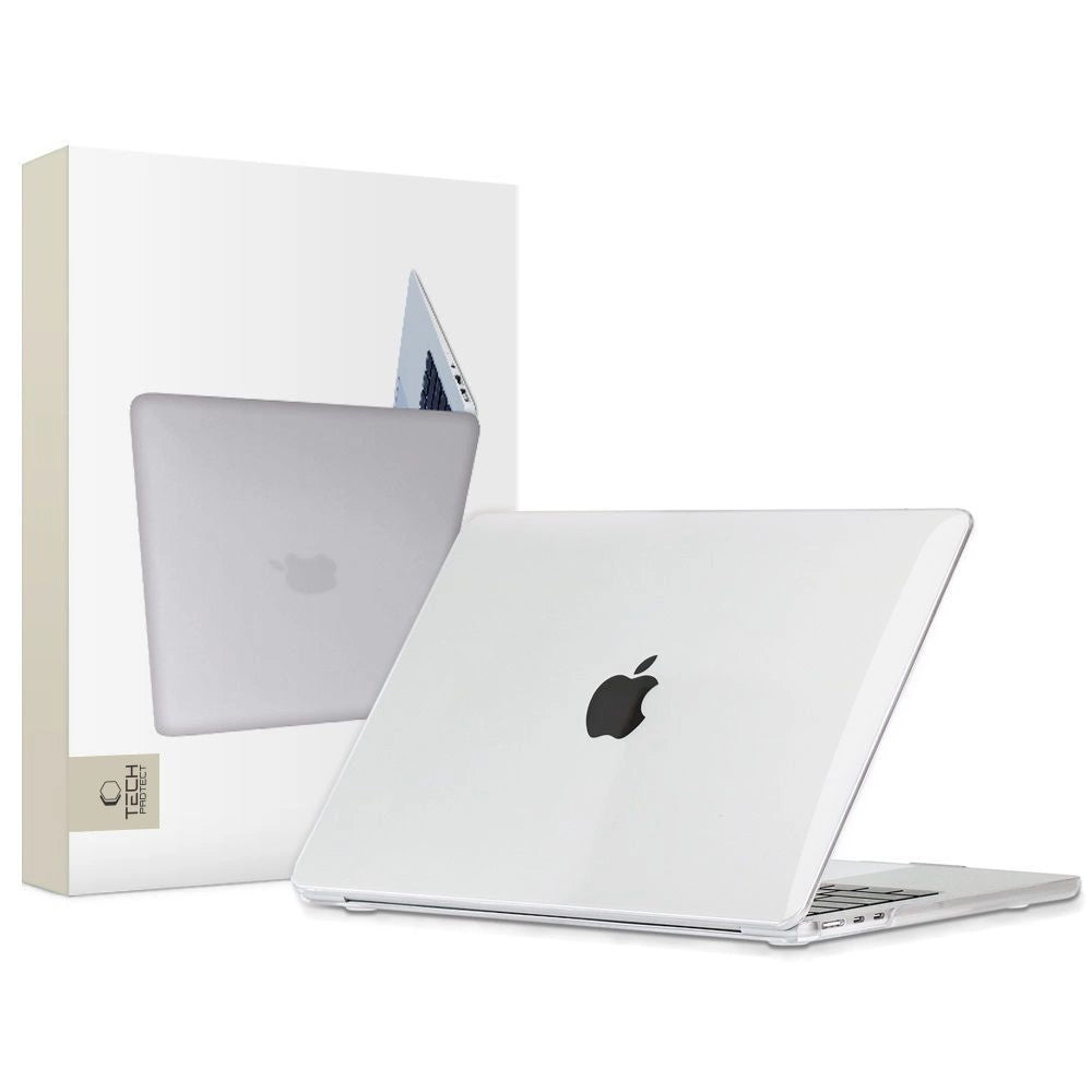 Tech-Protect SmartShell Case til MacBook Pro 14" M1 / M2 / M3 2021-2023 - Gennemsigtig