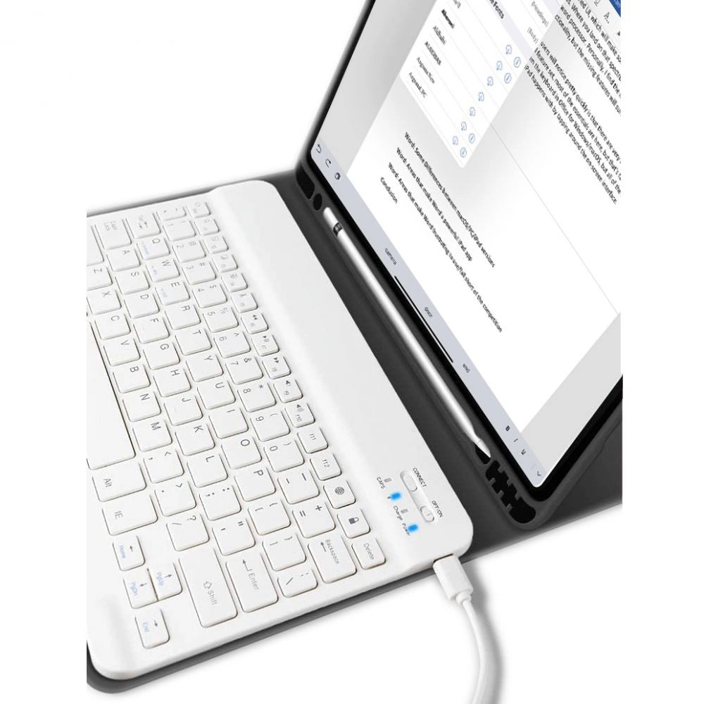 Tech-Protect SC Pen + Keyboard Case med tastatur til iPad Air 10.9" 2020-2022 / 11" 2024 - sort