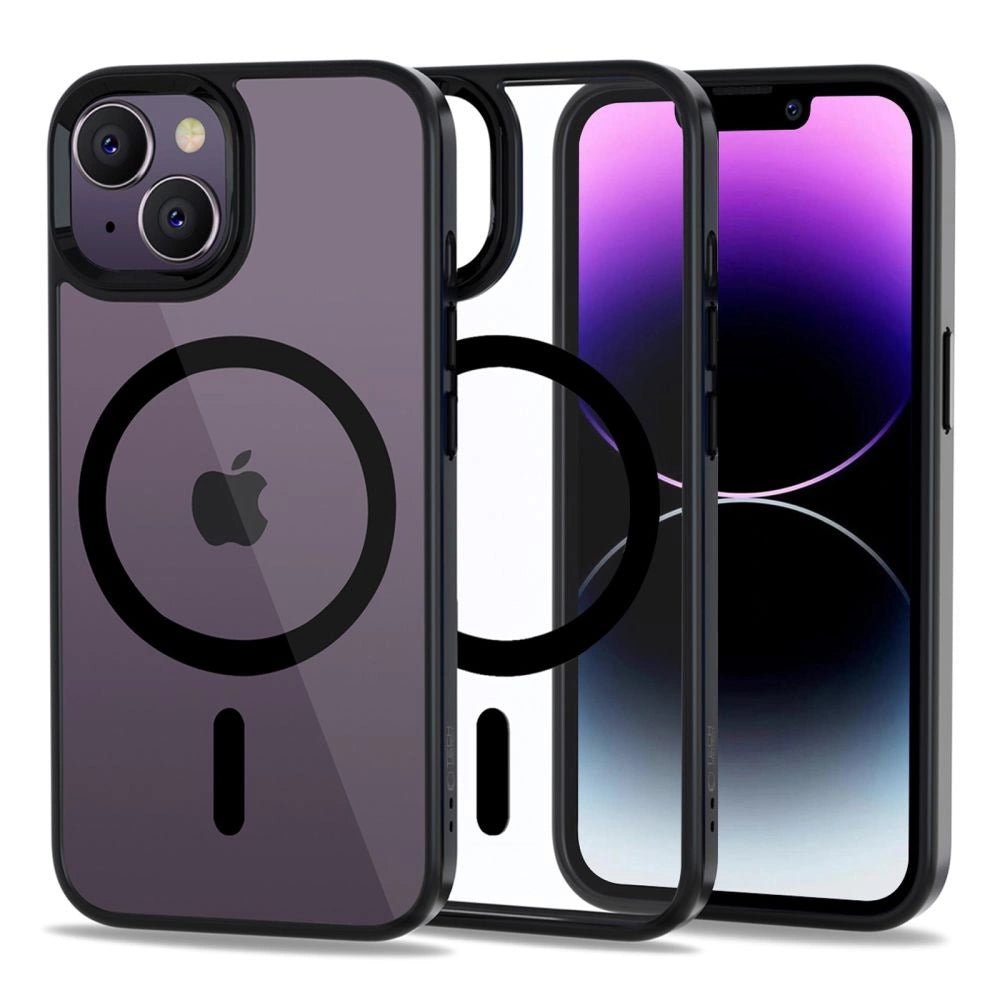 Tech-Protect MagMat MagSafe iPhone 14 Case - klar sort