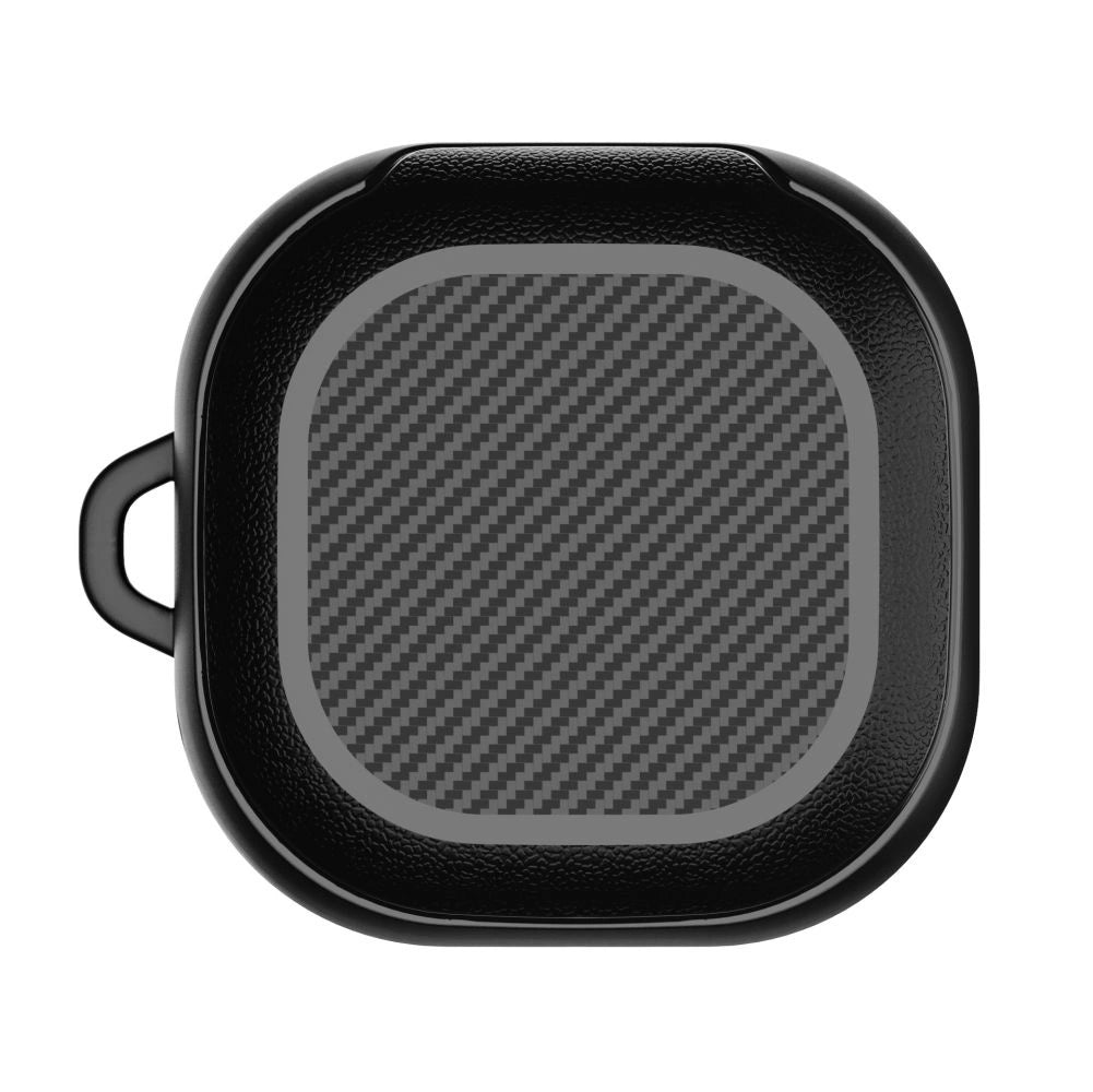 Tech-Protect Rough Carbon Case til Samsung Galaxy Buds FE / 2 Pro / 2 / Live / Pro - sort