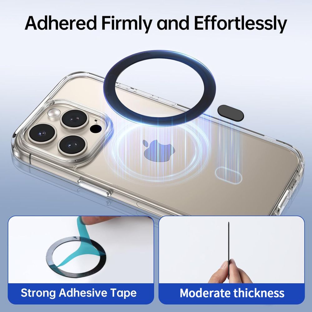 Tech-Protect MagMat MagSafe Magnetisk Ring Universal - sort