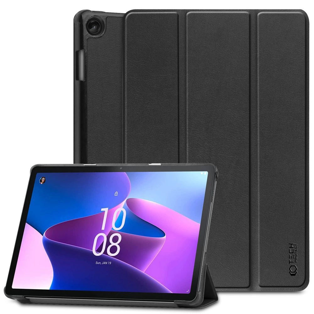 Tech-Protect SmartCase til Lenovo Tab M10 (tredje generation) 10.1" TB-328 - sort