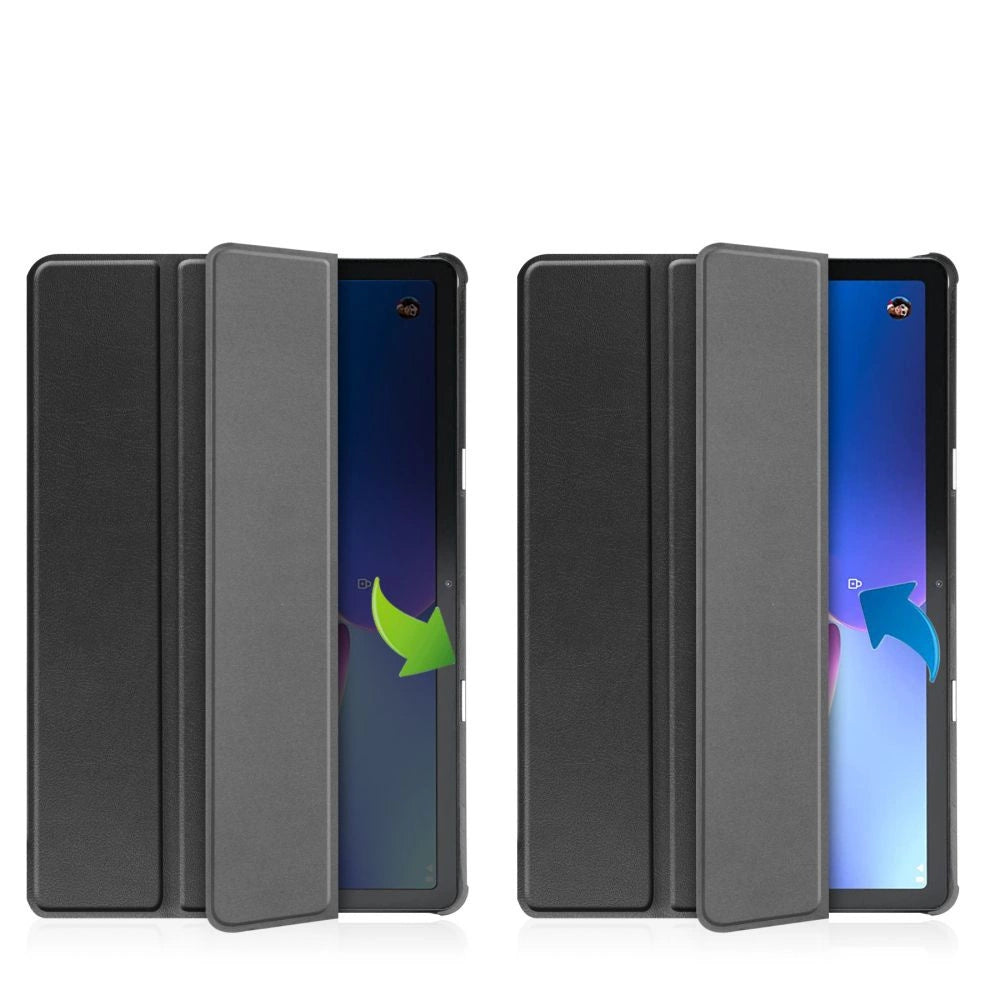 Tech-Protect SmartCase til Lenovo Tab M10 (tredje generation) 10.1" TB-328 - sort