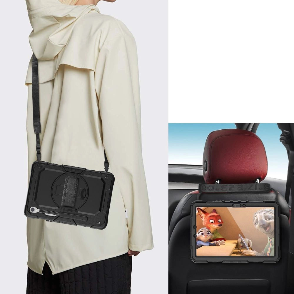 Tech-Protect Solid360 Case for Samsung Galaxy Tab S9 FE 10.9" X510 / X516B - Black