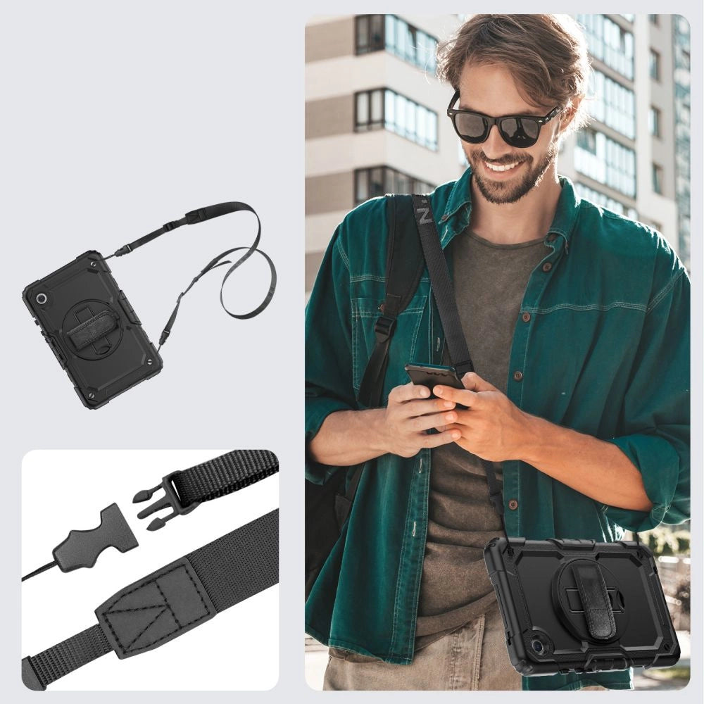 Tech-Protect Solid360 Case til Samsung Galaxy Tab A9 8.7 X110 / X115 - sort