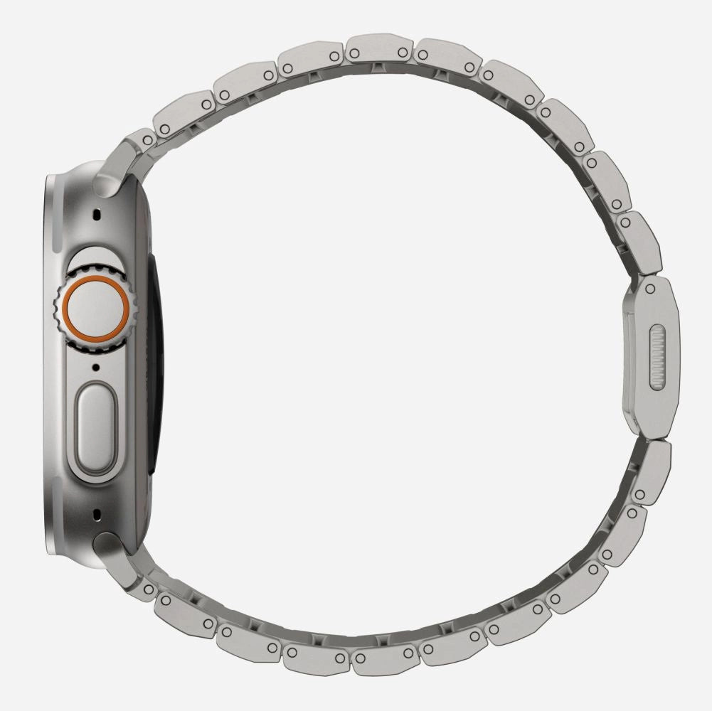 Tech-Protect SteelBand til Apple Watch 4 / 5 / 6 / 7 / 8 / 9 / SE / Ultra 1 / 2 (42/44/45/49 mm) - titanium