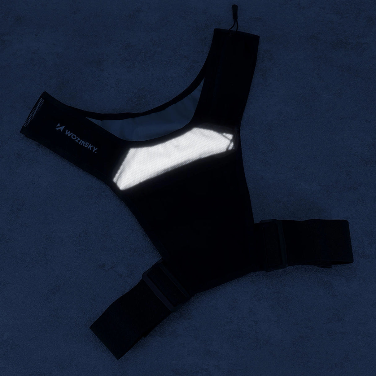 Wozinsky WKDB1 Reflekterende løbevest - sort