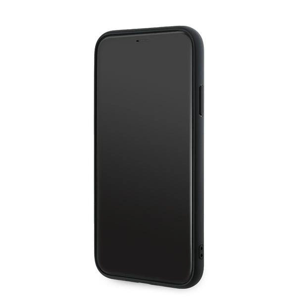 Karl Lagerfeld Diagonal Quilted Script case for iPhone 11 / Xr - black