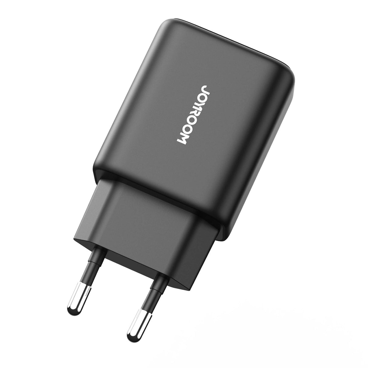 Joyroom JR-TCF23 netværksoplader USB-C 25W SFC / PPS / PD - sort + USB-C / USB-C kabel 1m