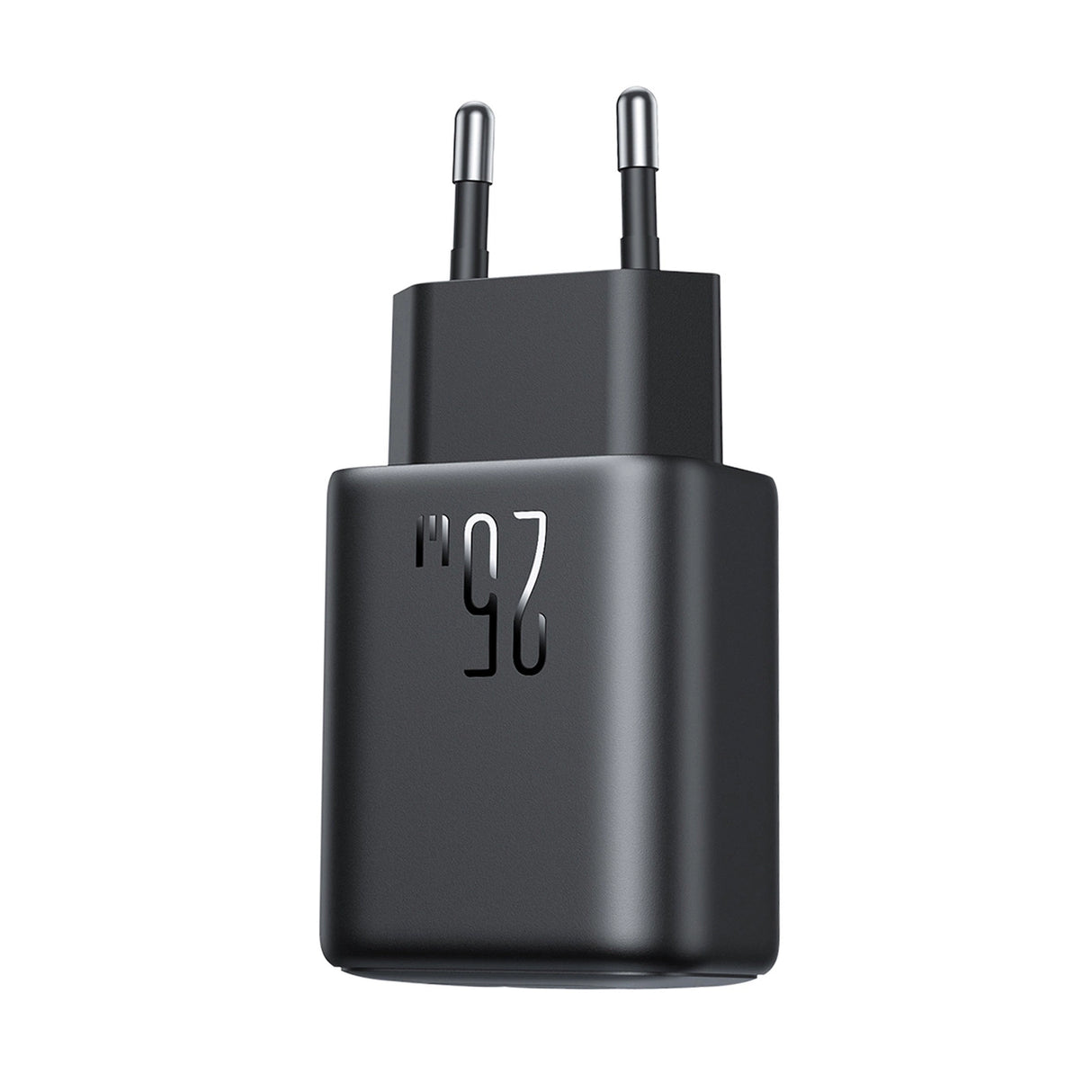 Joyroom JR-TCF23 netværksoplader USB-C 25W SFC / PPS / PD - sort + USB-C / USB-C kabel 1m