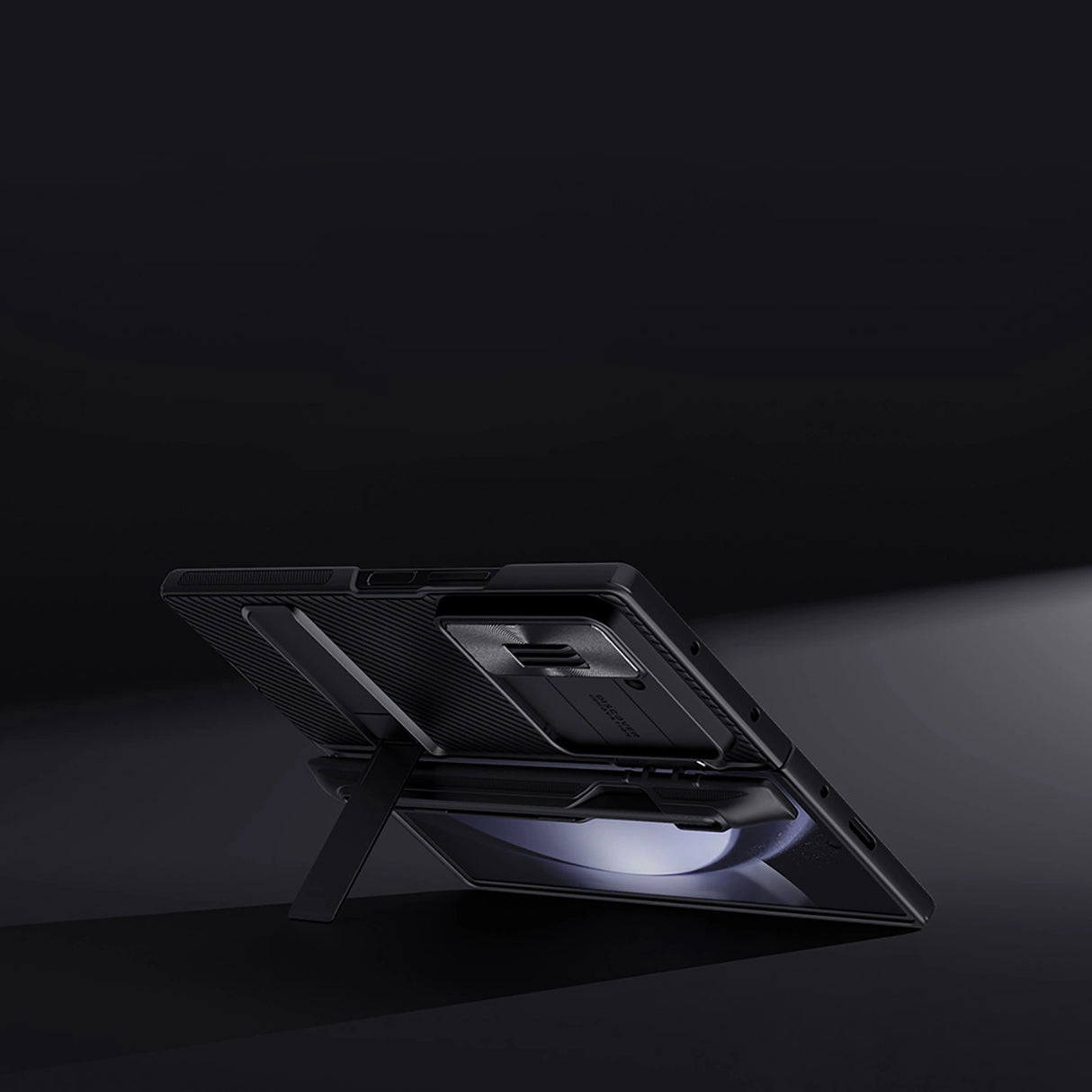 Nillkin CamShield Fold Case til Samsung Galaxy Z Fold 6 5G med Stylus Holder - sort