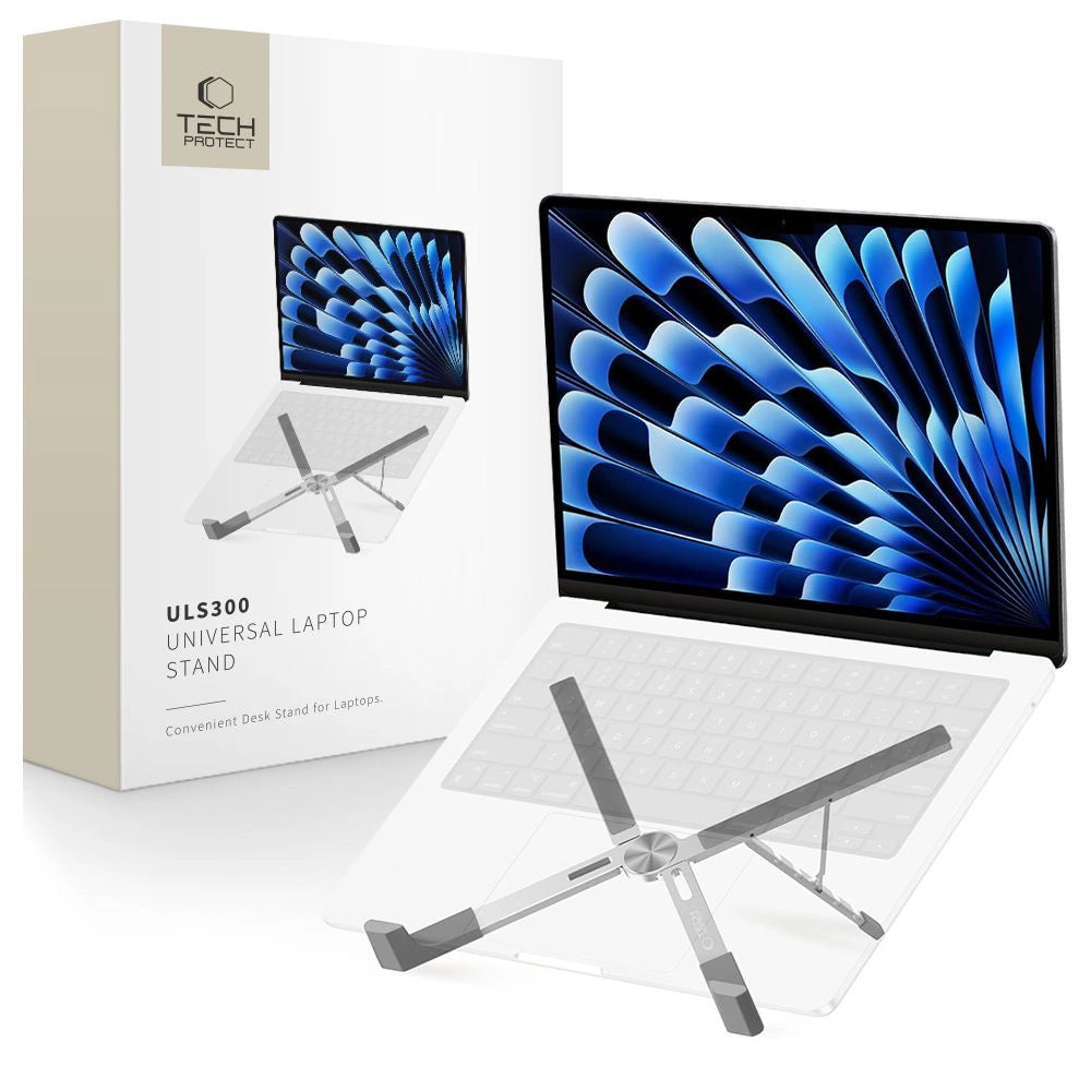 Tech-Protect ULS300 Laptop Stand - Sølv