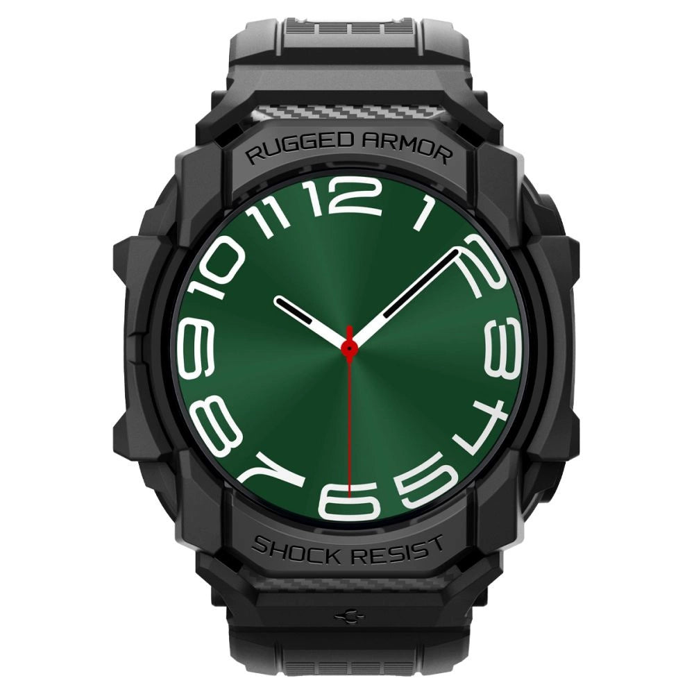 Spigen Rugged Armor Pro Case til Samsung Galaxy Watch Ultra (47mm) - Matte sort