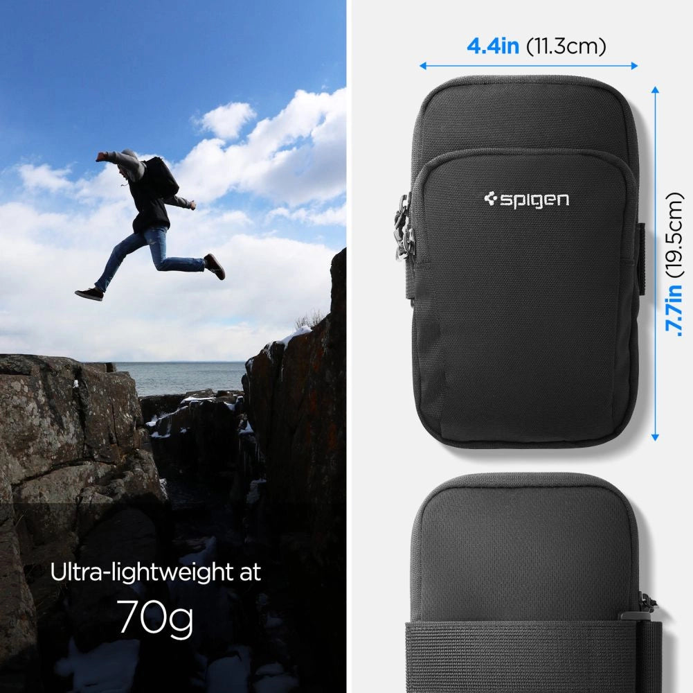 Spigen Dynamic Shield A702 Armbånd - sort