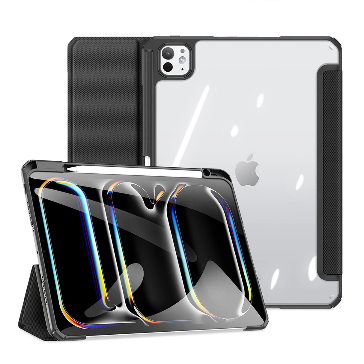 Dux Ducis Toby case with flap and stand for iPad Pro 11" 2024 - black