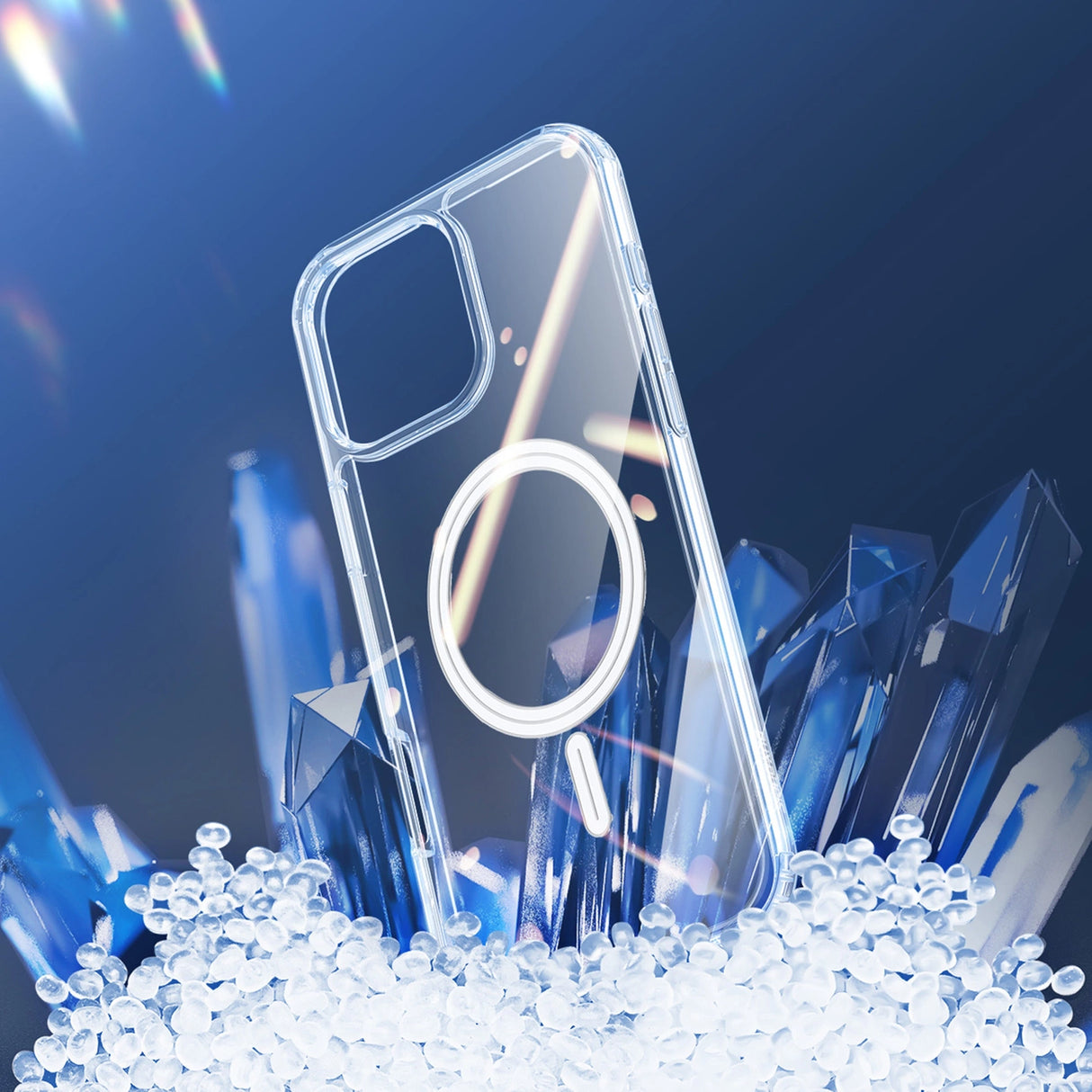 Dux Ducis Clin Mag case with MagSafe for iPhone 16 Pro - transparent