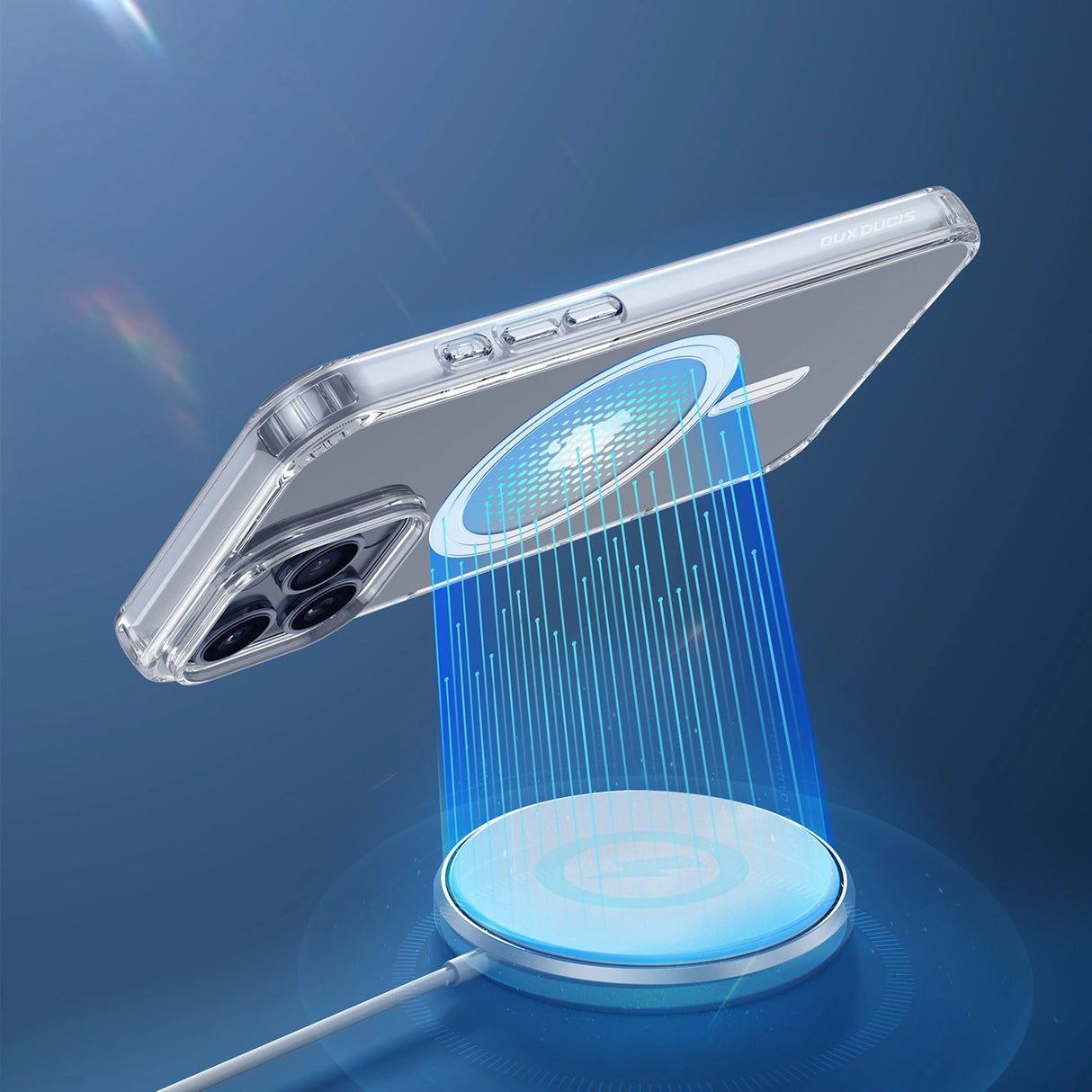 Dux Ducis Clin Mag case with MagSafe for iPhone 16 Pro Max - transparent