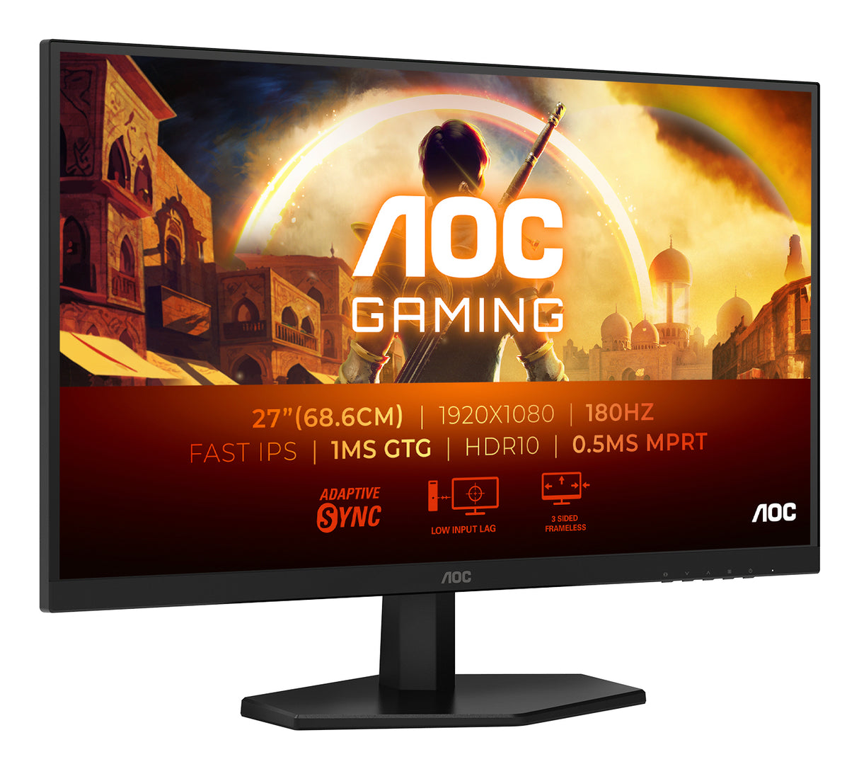 AOC Gaming 27G42E 27 Fast IPS 1920 x 1080 (Full HD) HDMI DisplayPort 180Hz