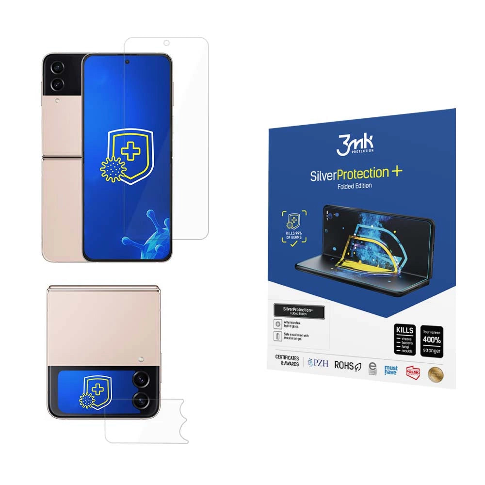3mk SilverProtection+ Folded Edition beskyttende folie til Samsung Galaxy Z Flip 4