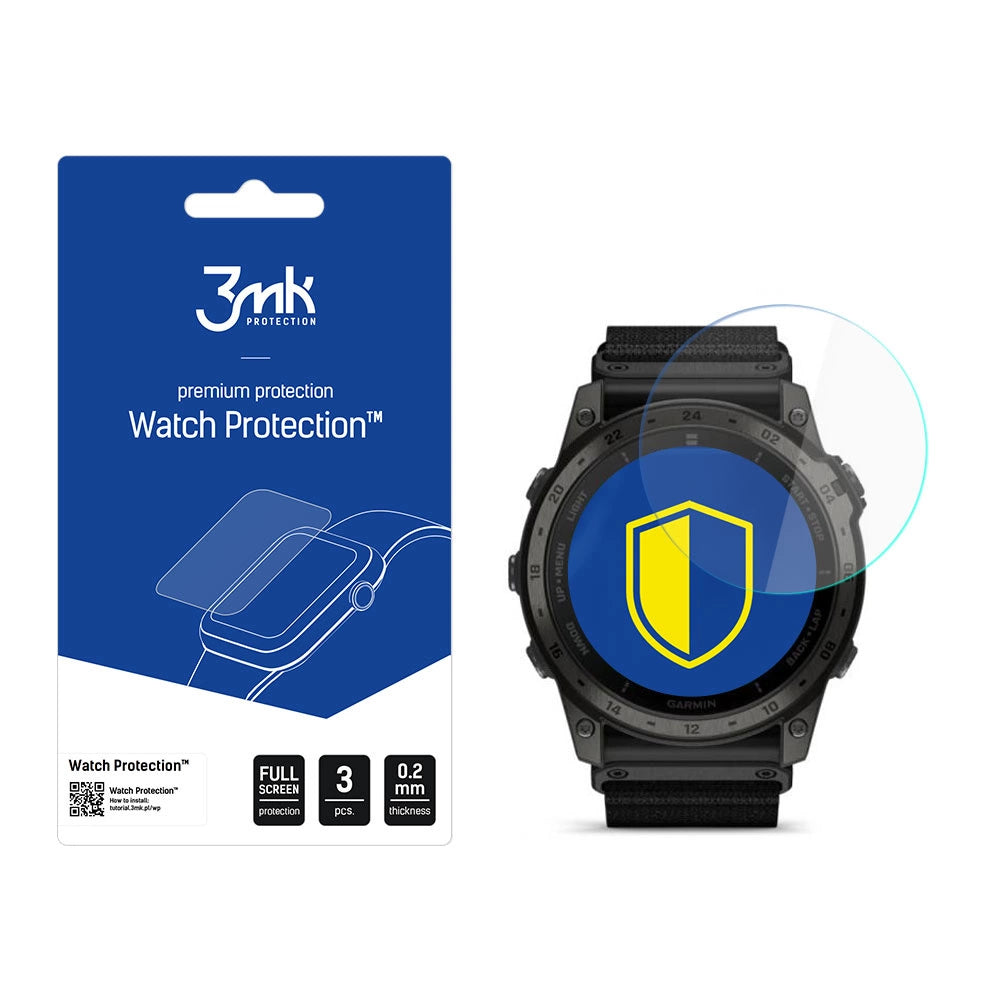Hybrid Glass 3mk Watch Protection FlexibleGlass til Garmin Tactix 7