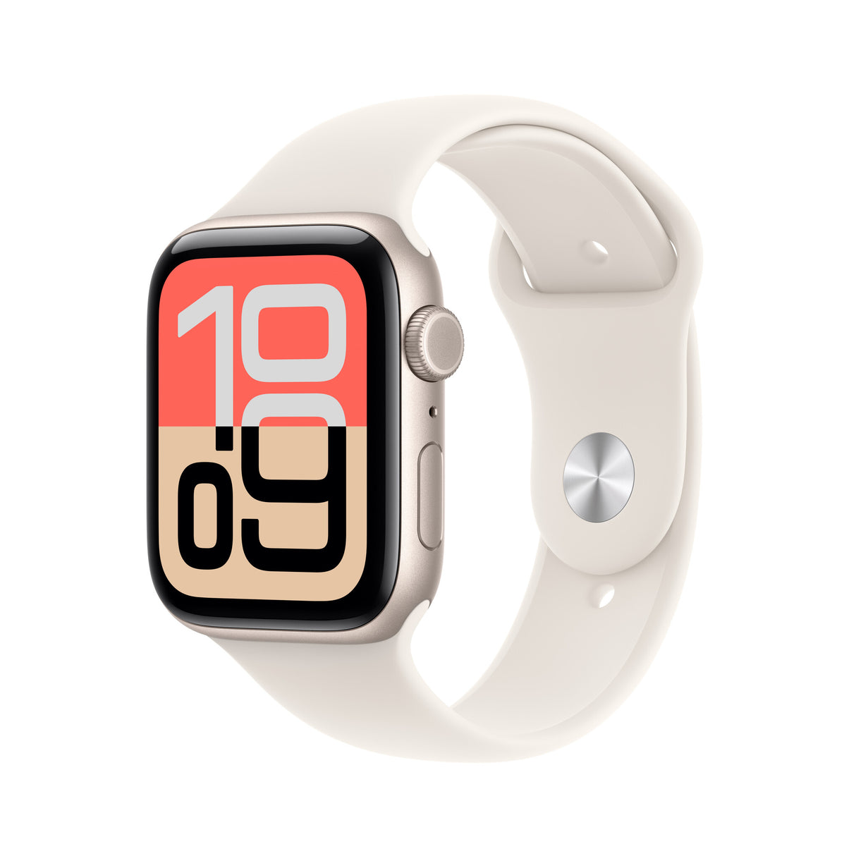 Apple Watch SE (3nd generation) OLED 44 mm Digital 368 x 448 pixel Berøringsskærm 5G Beige Wi-Fi GPS (satellit)