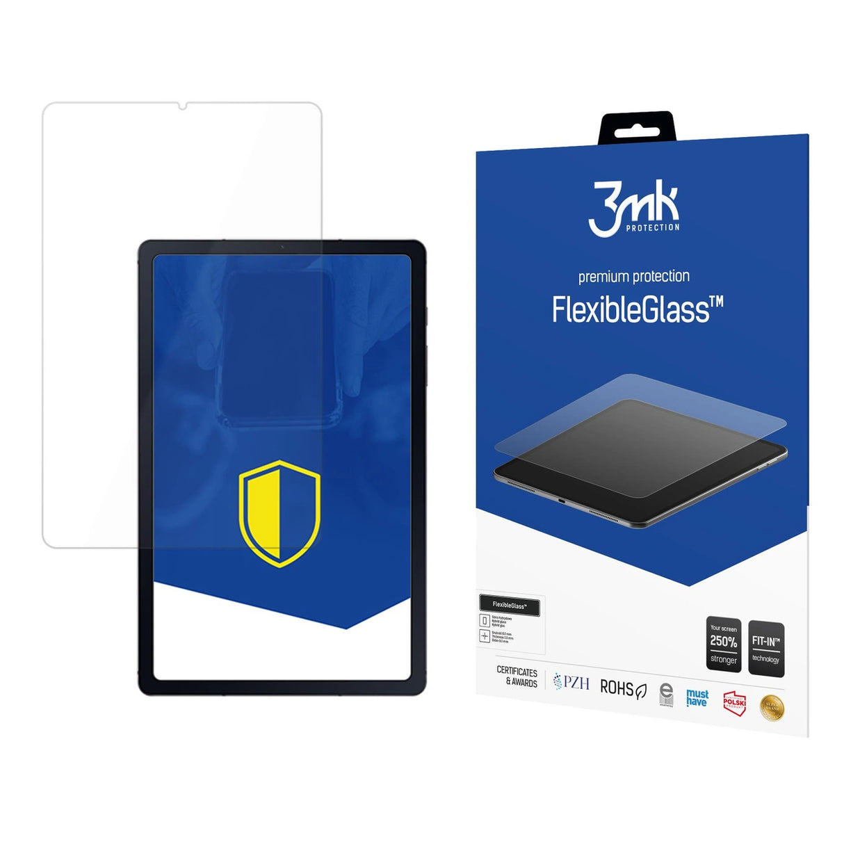 3mk FlexibleGlassTM hybridglas til Samsung Galaxy Tab S6 Lite 2020 / 2022