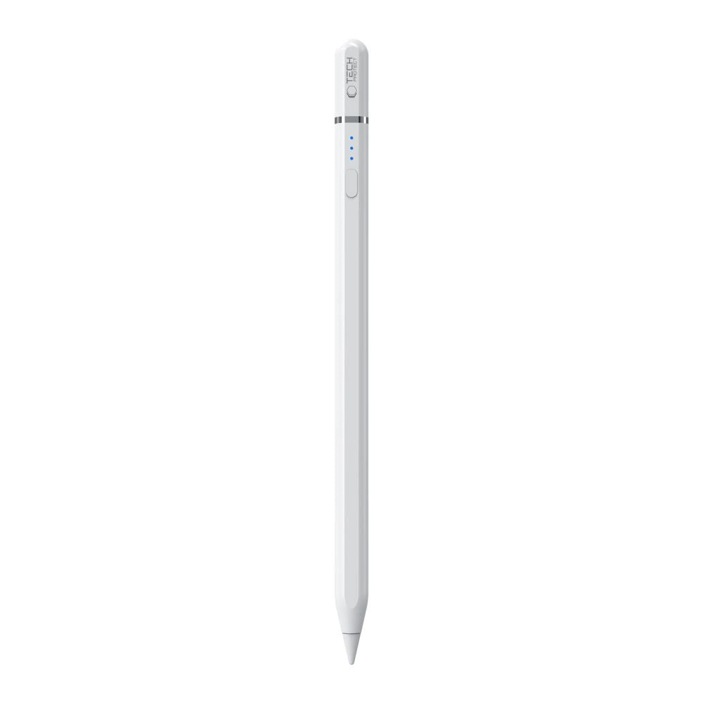 Tech- Protect Digital Magnetic Stylus Pen 3 Magnetisk til iPad Tablet - hvid