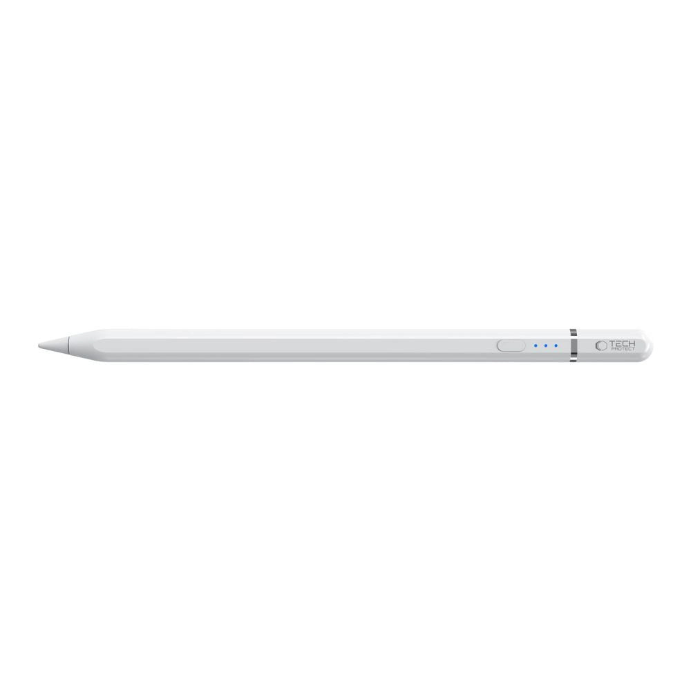 Tech- Protect Digital Magnetic Stylus Pen 3 Magnetisk til iPad Tablet - hvid
