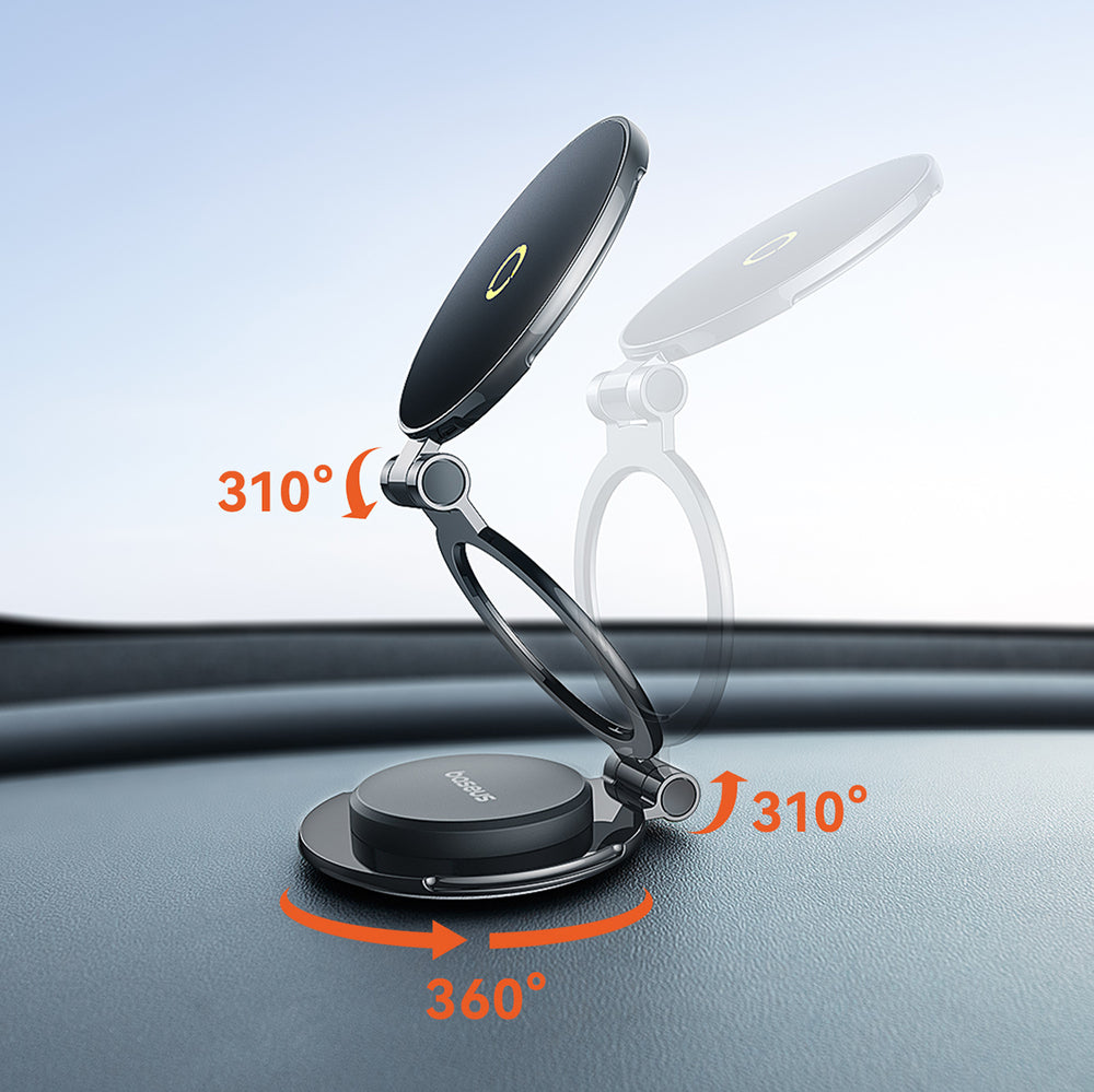 Baseus BS-CW06 MagPro II Phone Holder with MagSafe for Dashboard - Black