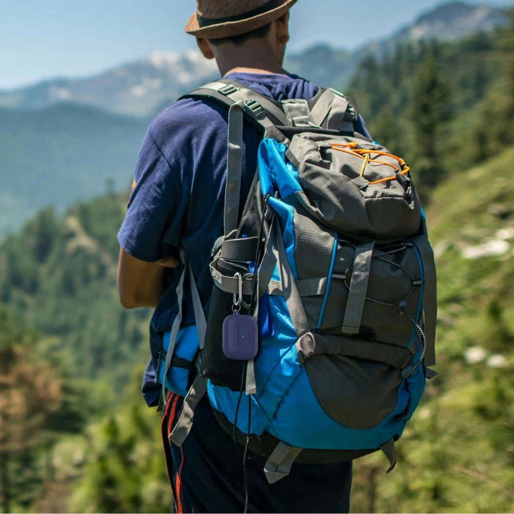 Tech-Protect Silicone Hook Case til Apple AirPods Pro 1 / 2 - Pink