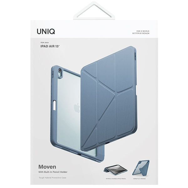 Uniq Moven iPad Air 13" Case (2024) - Blå