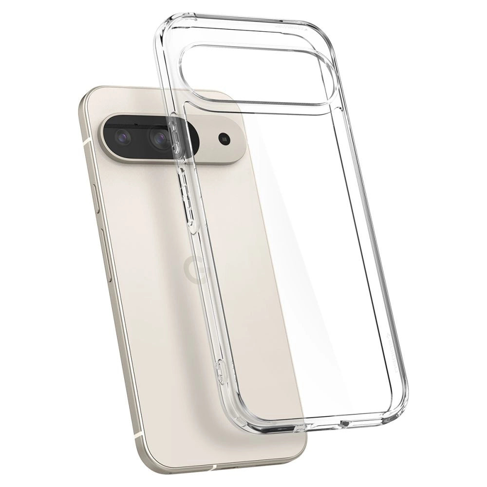 Spigen Ultra Hybrid Case til Google Pixel 9 / 9 Pro - Gennemsigtig
