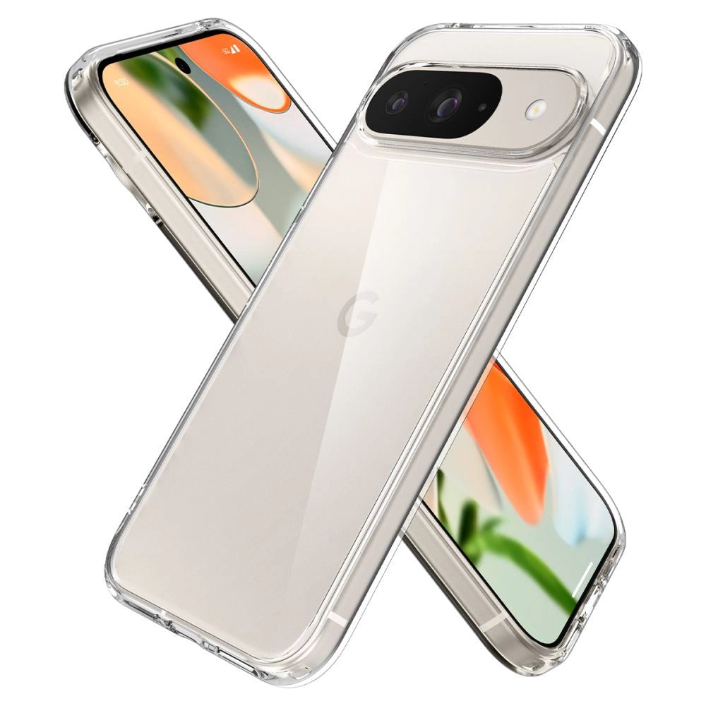 Spigen Ultra Hybrid Case til Google Pixel 9 / 9 Pro - Gennemsigtig