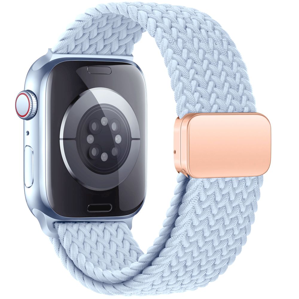 Tech-Protect Nylonmag Strap for Apple Watch 4 / 5 / 6 / 7 / 8 / 9 / SE (38 / 40 / 41 mm) - Blue