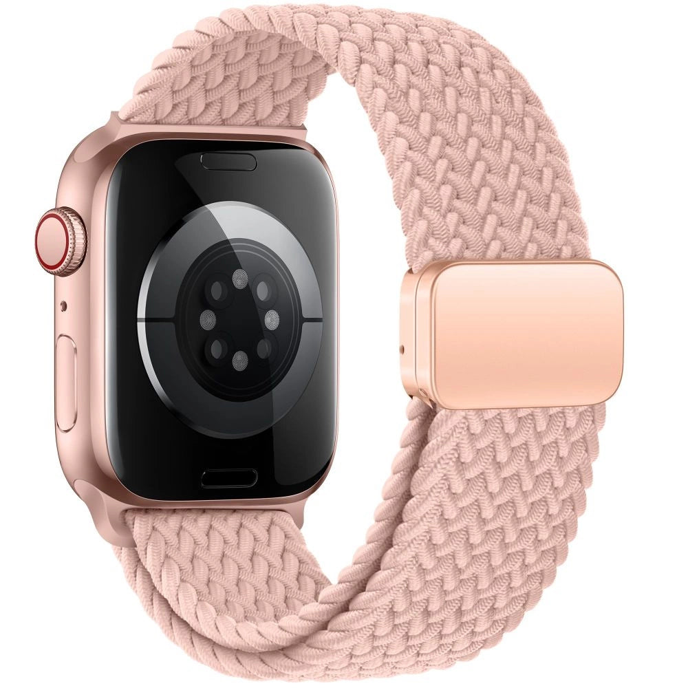 Tech-Protect Nylonmag Strap til Apple Watch 4 / 5 / 6 / 7 / 8 / 9 / SE (38 / 40 / 41 mm) - Pink
