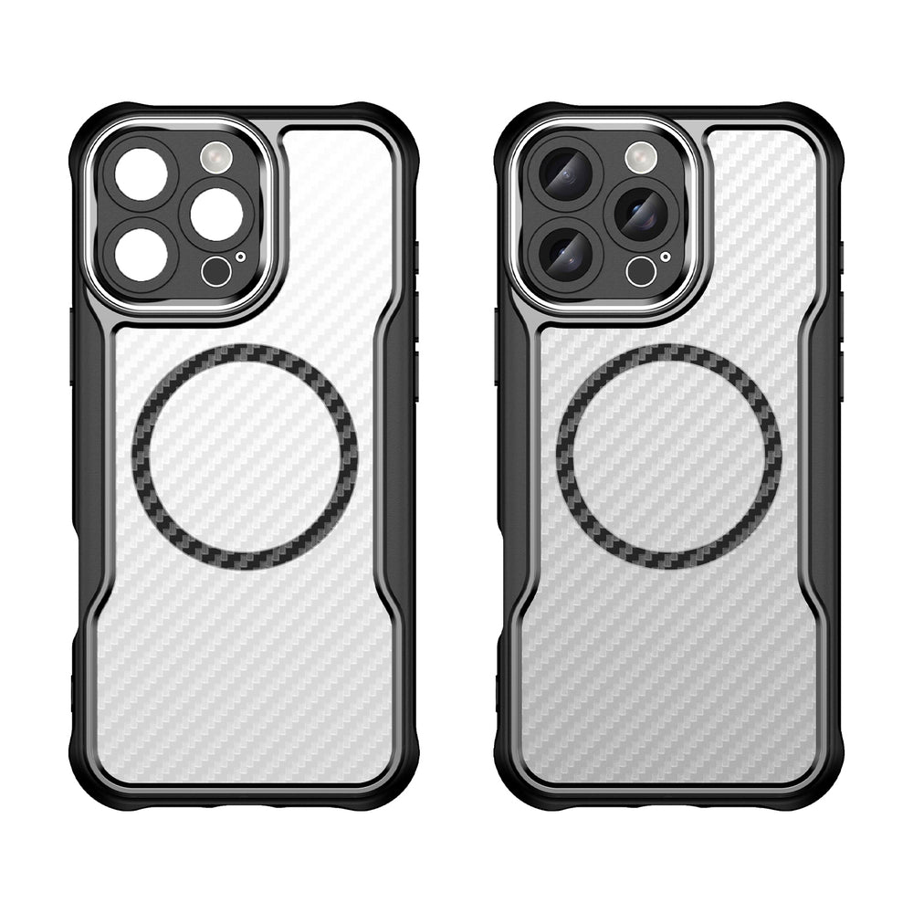 Ledende serie MagSafe Silicone Case til iPhone 16 Pro - sort